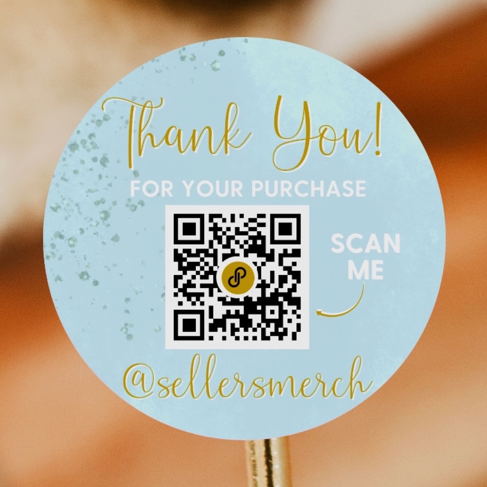 Custom QR Code Stickers